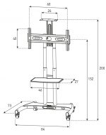 Фото Стойка под тв Sonorous PR 2000 N