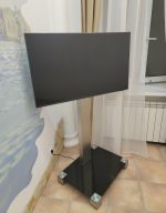Стойка под большой телевизор Sonorous PL 2510-B-INX