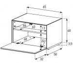 Тумба Sonorous серии ELEMENTS EX20F схема