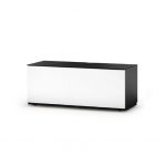 Тумба под телевизор Sonorous STA 110F-BLK-WHT-BS