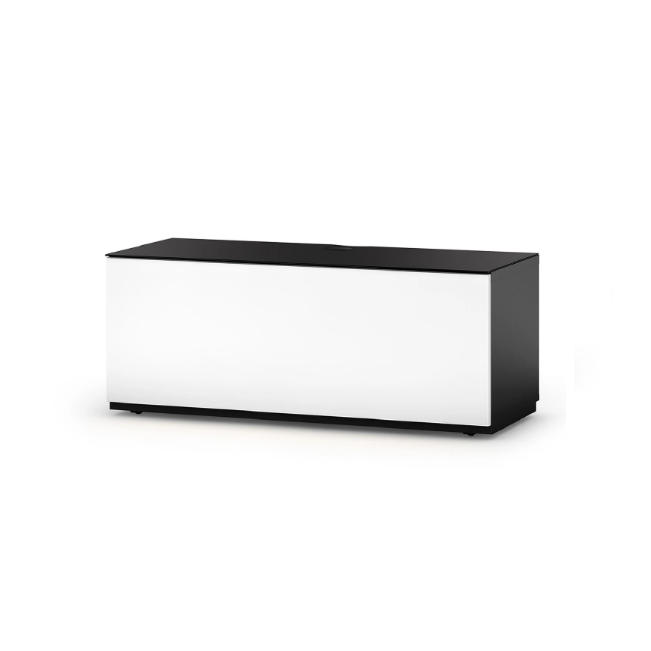 Тумба под телевизор Sonorous STA 110F-BLK-WHT-BS Тумба под телевизор Sonorous STA 110F-BLK-WHT-BS