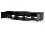 ТВ тумба Sonorous STA 200F (черный корпус в стекле)