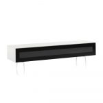 Тумба под телевизор Sonorous STA 360I-WHT-BLK-SL