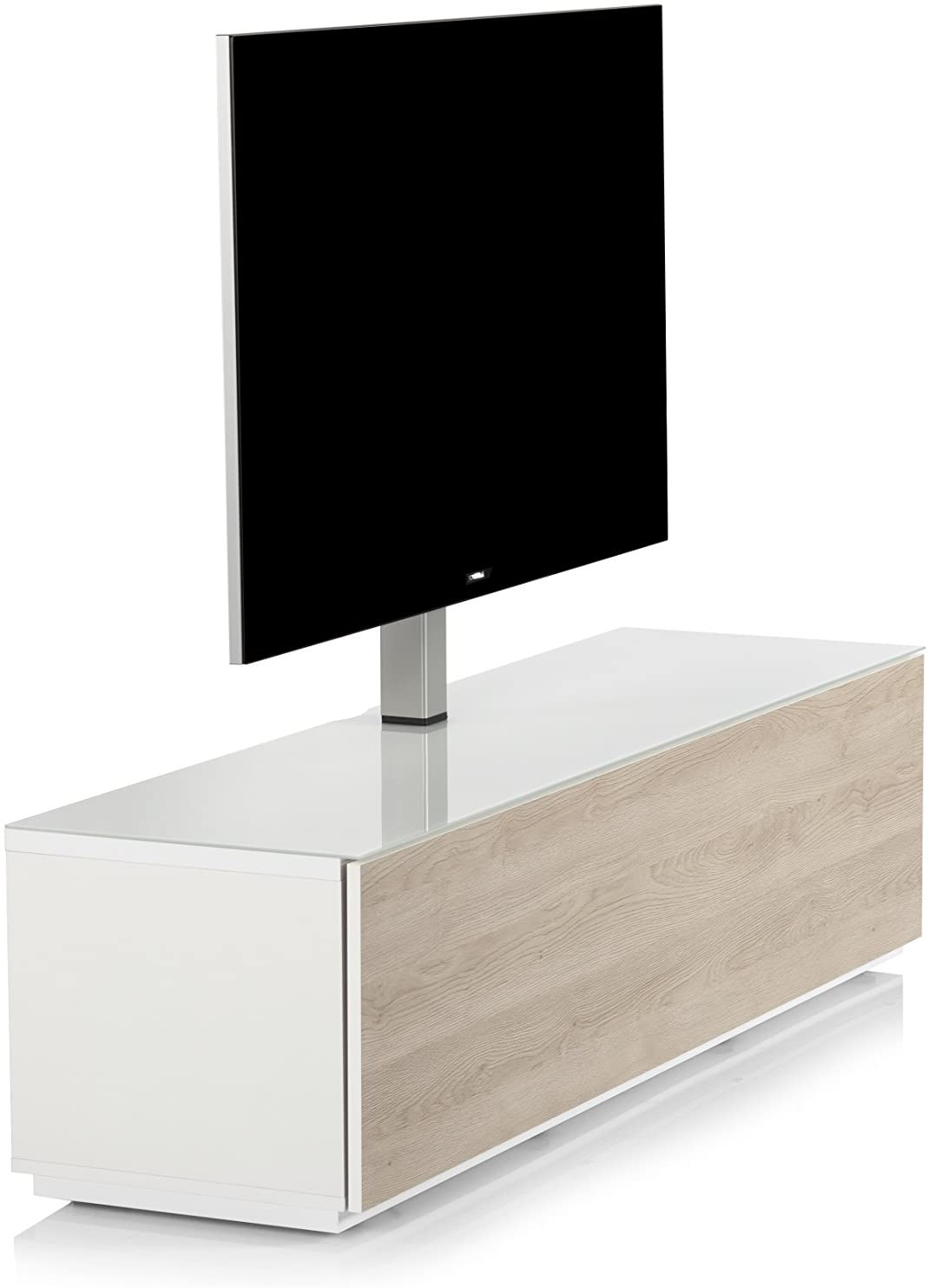 Тумба под телевизор Sonorous STA 161F-WHT-OAK-BS-side Тумба под телевизор Sonorous STA 161F-WHT-OAK-BS-side
