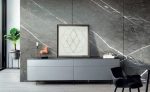 Длинный Комод в гостинную SONOROUS на ножках шириной 260 см