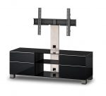 Тумба для ТВ с кронштейном Sonorous MD 8240-B-INX-BLK