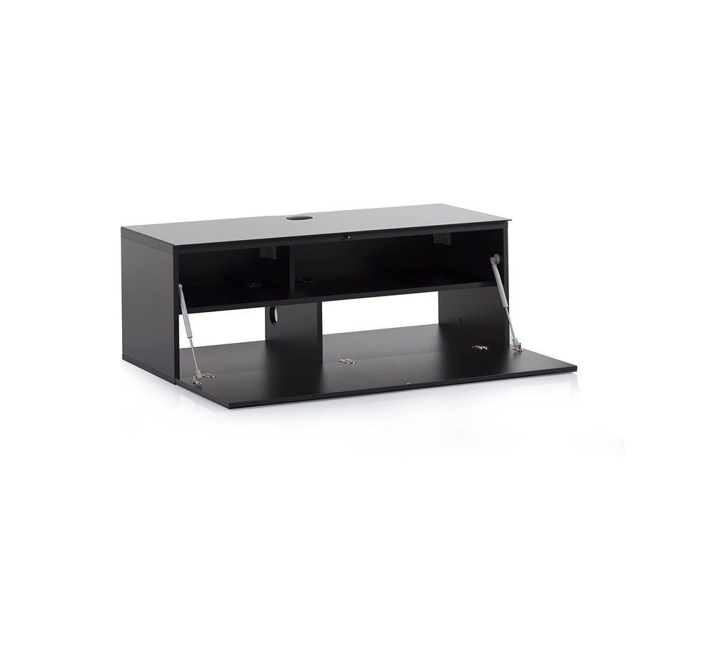 Sonorous STA 110F-BLK-BLK-WL-open Навесная тумба под телевизор Sonorous STA 110F-BLK-BLK-WL