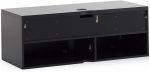 Навесная тумба под телевизор Sonorous STA 110F-BLK-BLK-WL