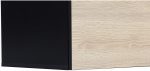 Навесная тумба под телевизор Sonorous STA 160F-BLK-LOAK-WL