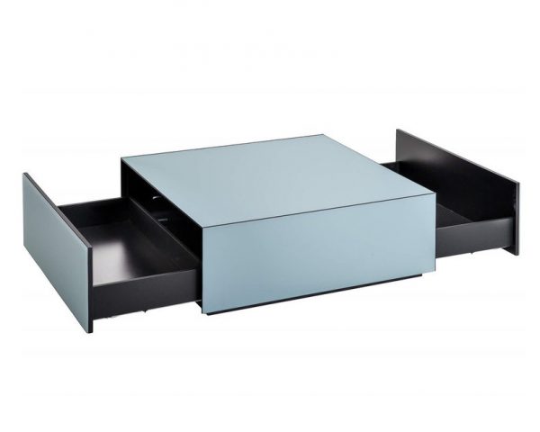 Стеклянный журнальный столик Sonorous ES 91 FYOC BLK