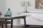 Раздвижной стол в гостинную Sonorous TBL-LO-R2010CAL-CH-BLK