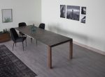 Раздвижной стол в гостинную Sonorous TBL-BT-R2010MPR-PT-WNT разложенный