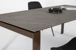 Обеденный стол Sonorous TBL-FR20PPTF-GT-DBR В близи