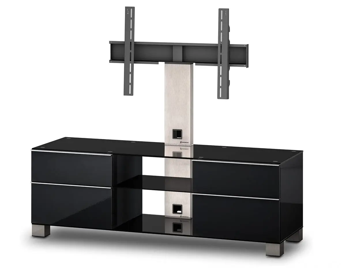 Тумба для ТВ с кронштейном Sonorous MD 8240-B-INX-BLK