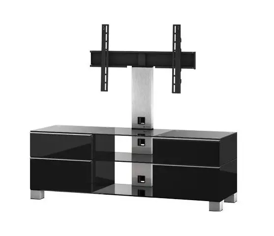 Тумба для ТВ с кронштейном Sonorous MD 8240-C-INX-BLK